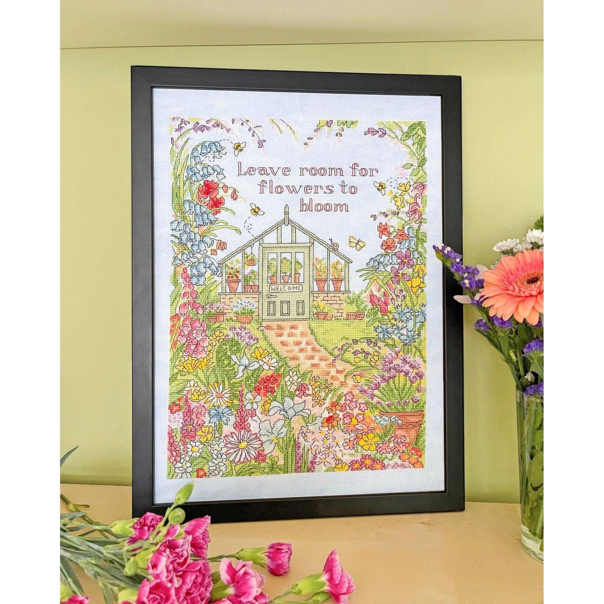 Bothy Threads Flowers In Bloom Counted Cross Stitch Kit